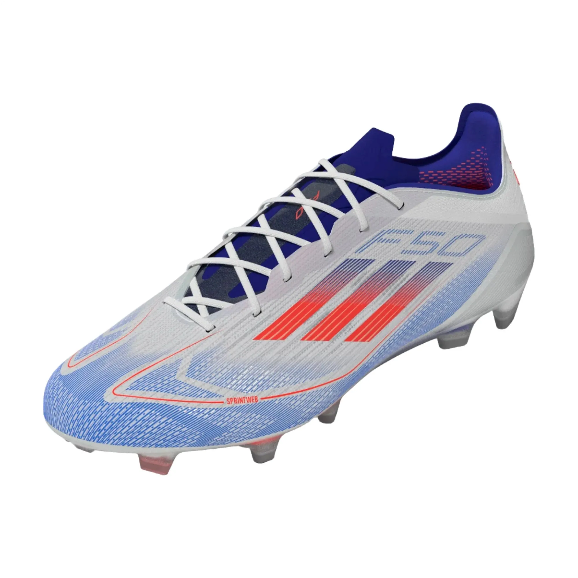 adidas F50 Elite FG - White/Red/Blue