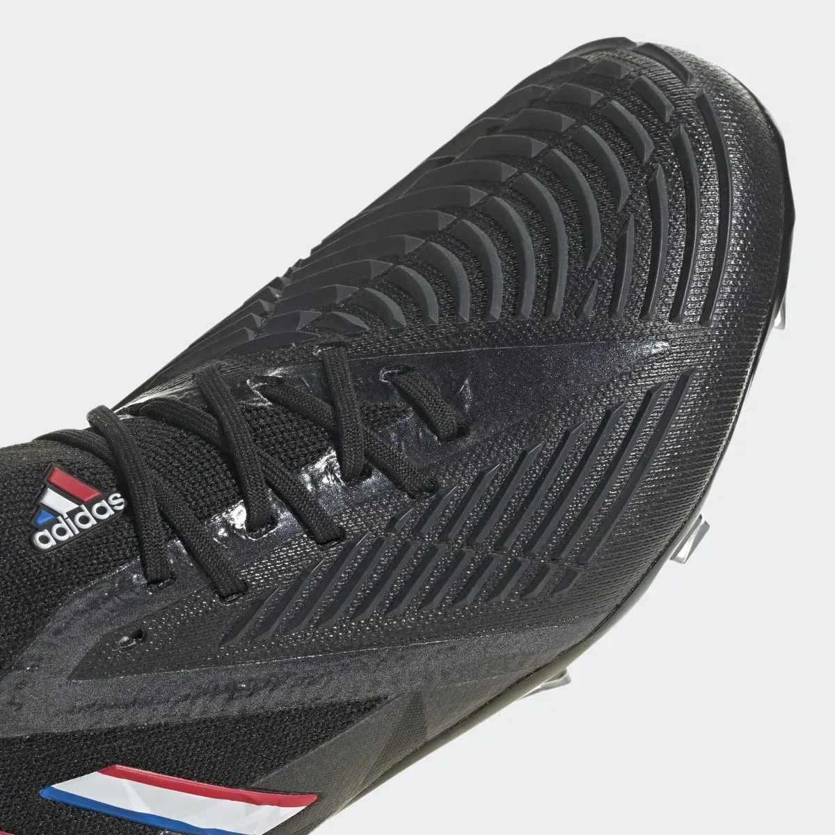 adidas JR Predator Edge .1 FG - Black-White