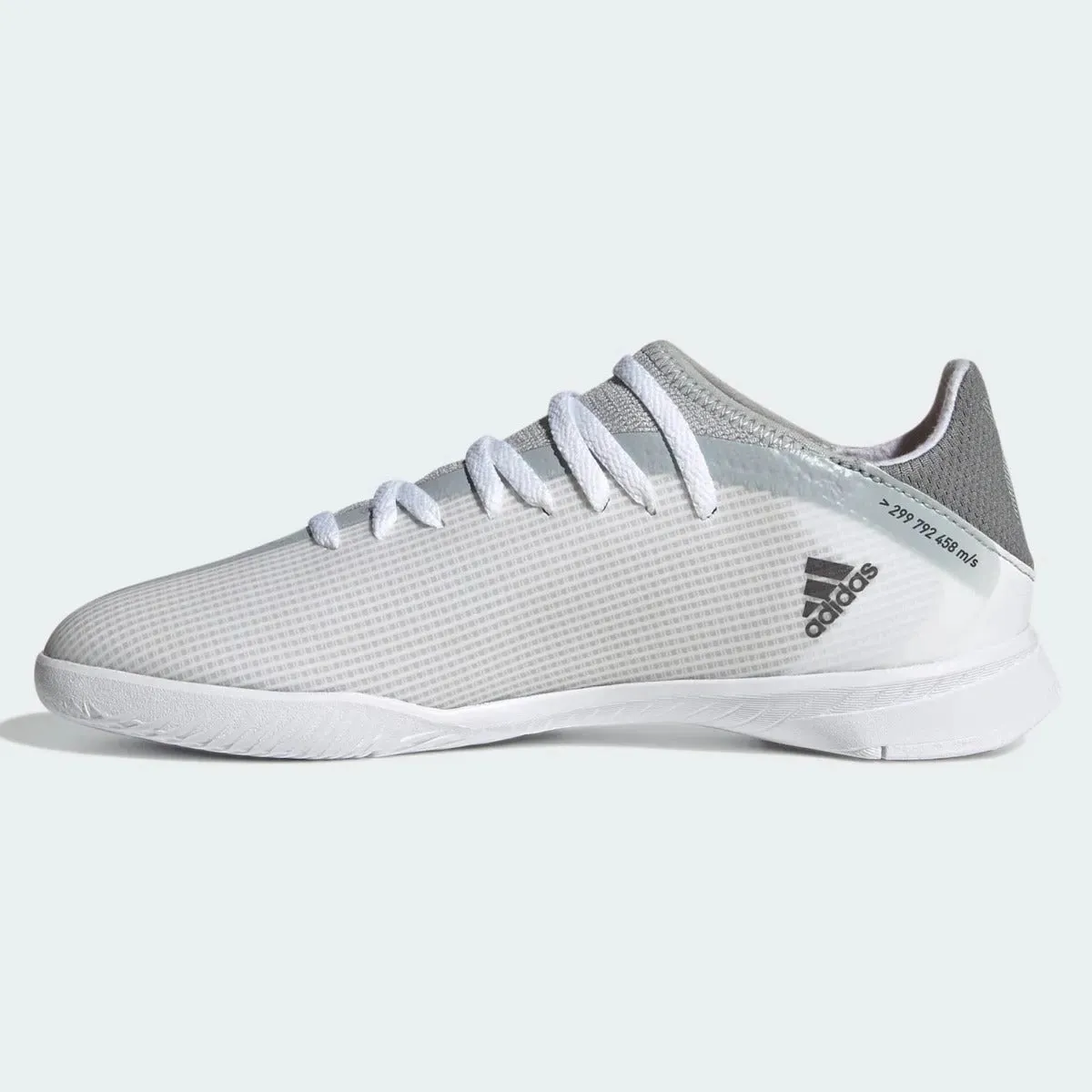 Adidas JR X Speedflow .3 IN - White-Iron Metallic