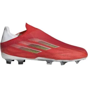 adidas Junior X Speedflow  FG- Red/Black/Solar Red