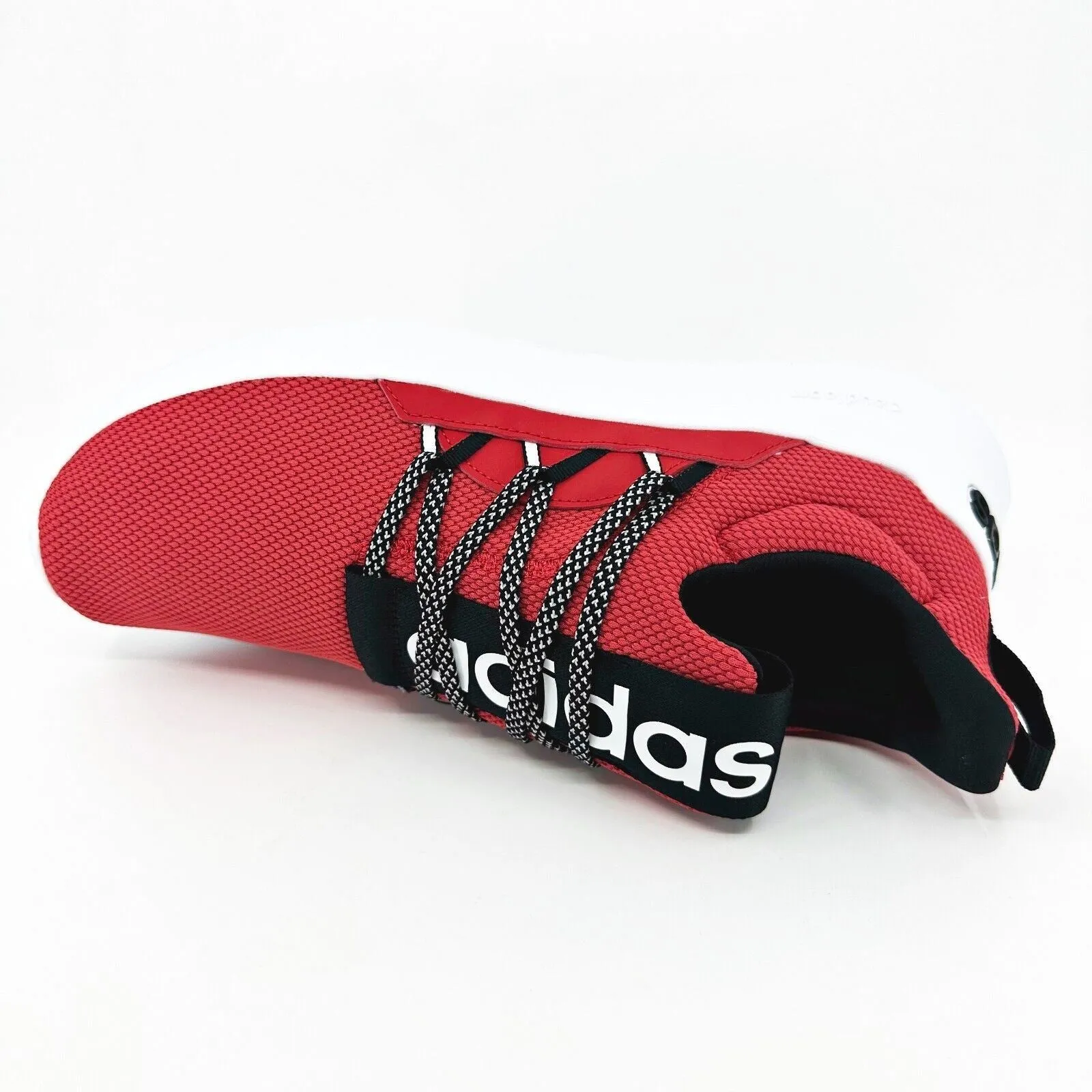 Adidas Lite Racer Adapt 5.0 Scarlet Red White Mens Running Shoes IF5053