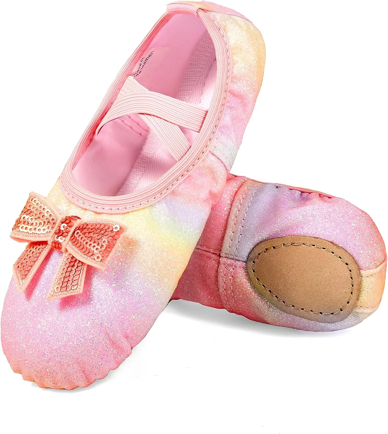 Arshiner Ballet Shoes for Girls Canvas Ballet Slippers Dance Shoes