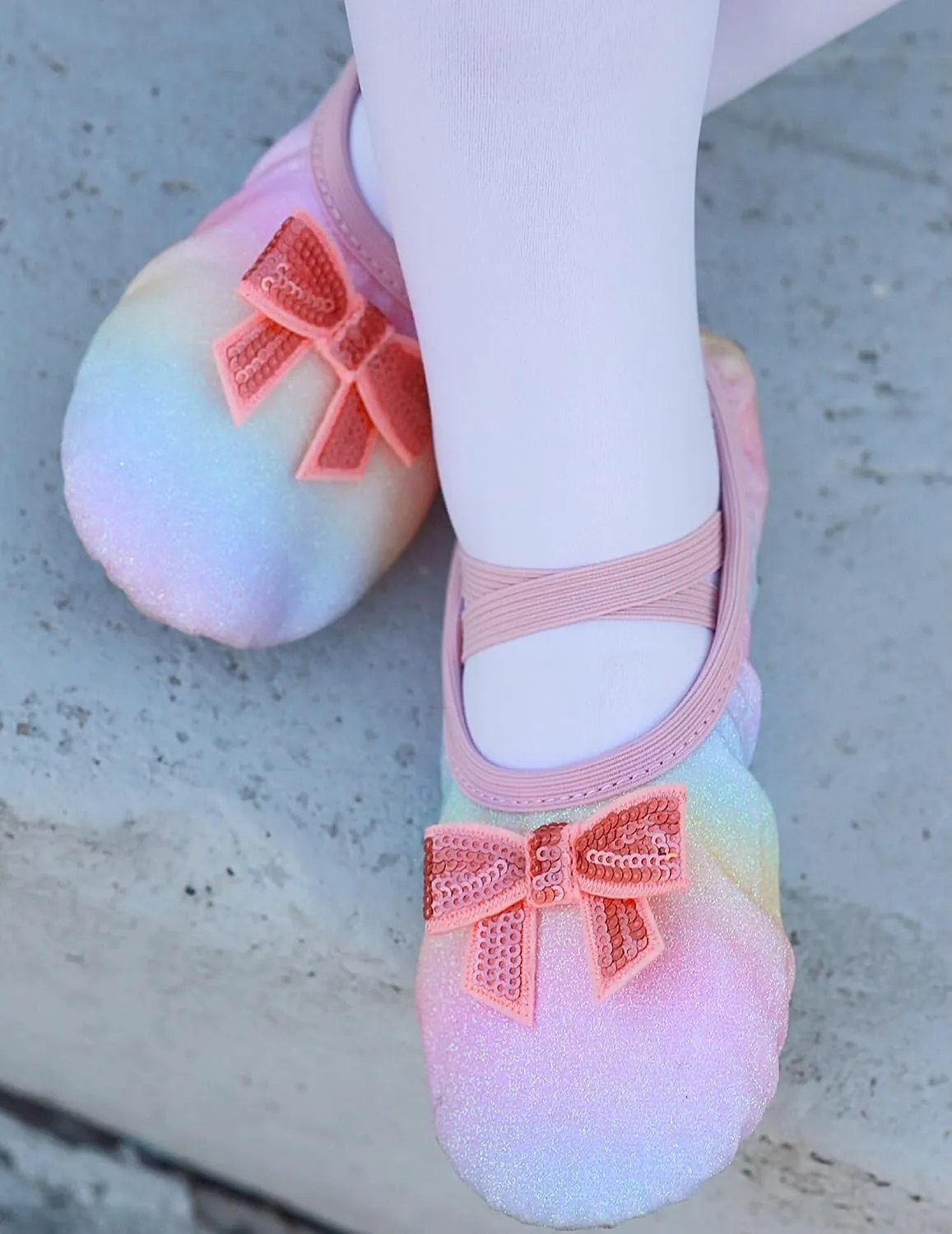 Arshiner Ballet Shoes for Girls Canvas Ballet Slippers Dance Shoes