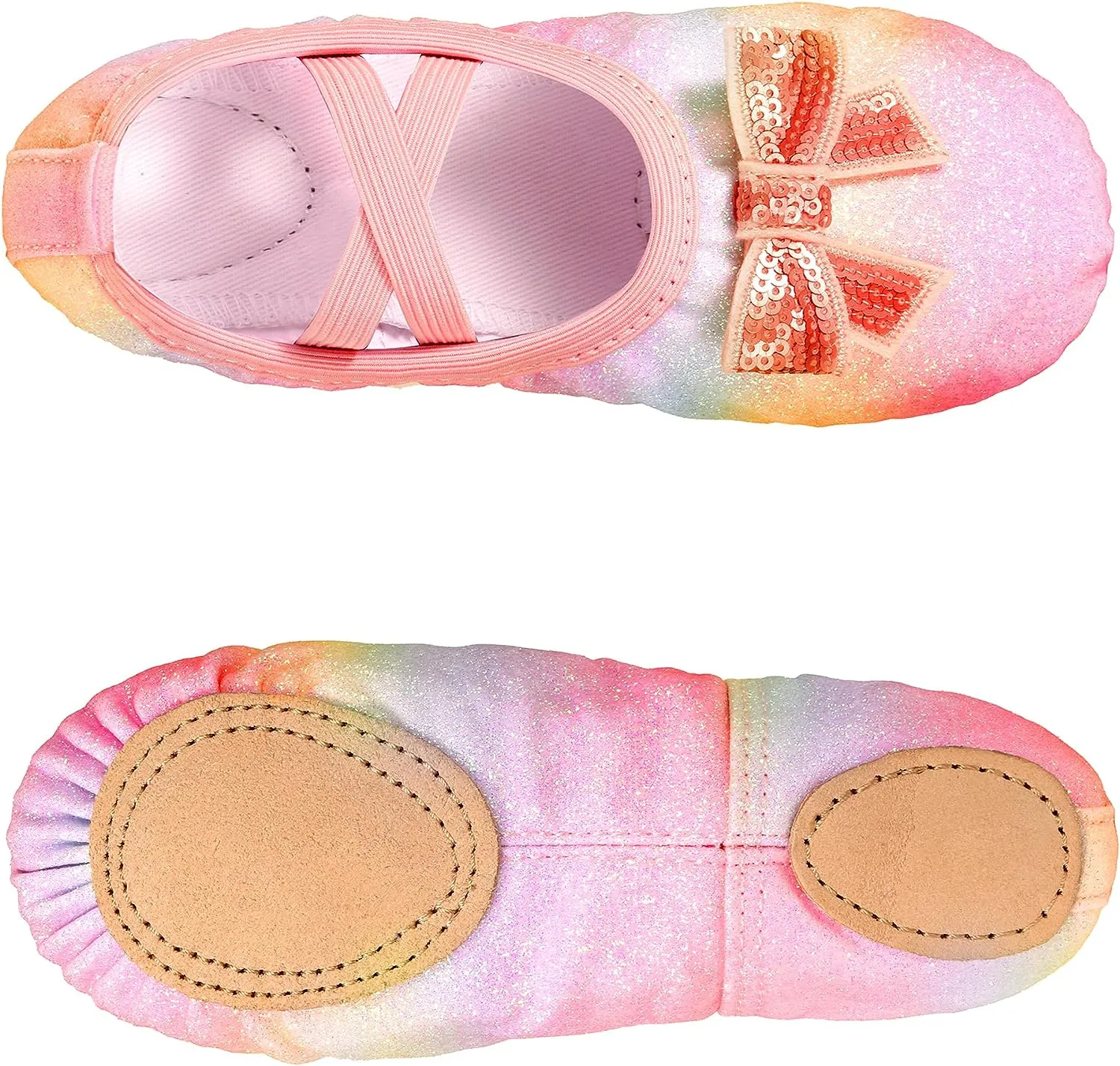 Arshiner Ballet Shoes for Girls Canvas Ballet Slippers Dance Shoes