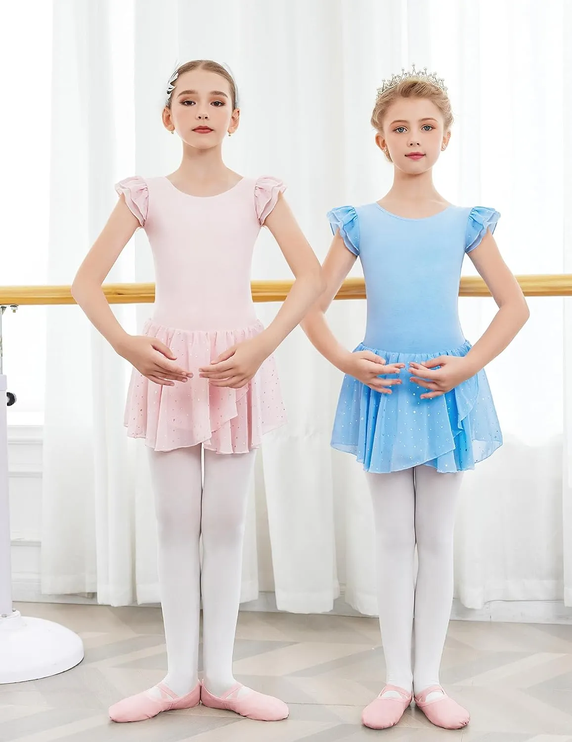 Arshiner Ballet Shoes for Girls Canvas Ballet Slippers Dance Shoes