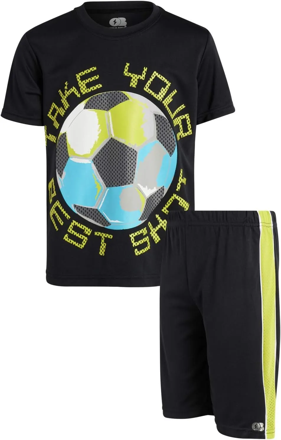 Basketball Short Set - 2 Piece Athletic Tee Shirt and Short Sets