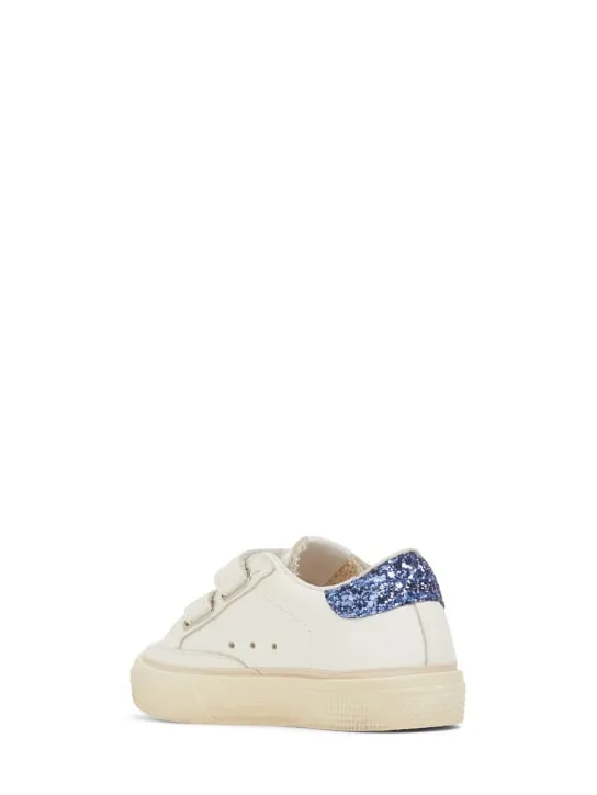 Golden Goose   May School glitter leather sneakers 