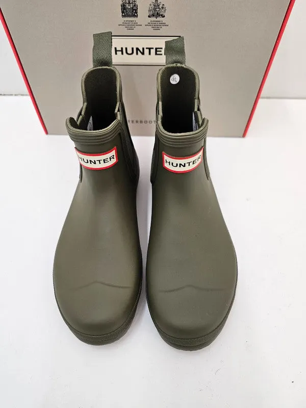 Hunter Women's Original Chelsea Boots Olive Leaf WFS2078RMA OVL