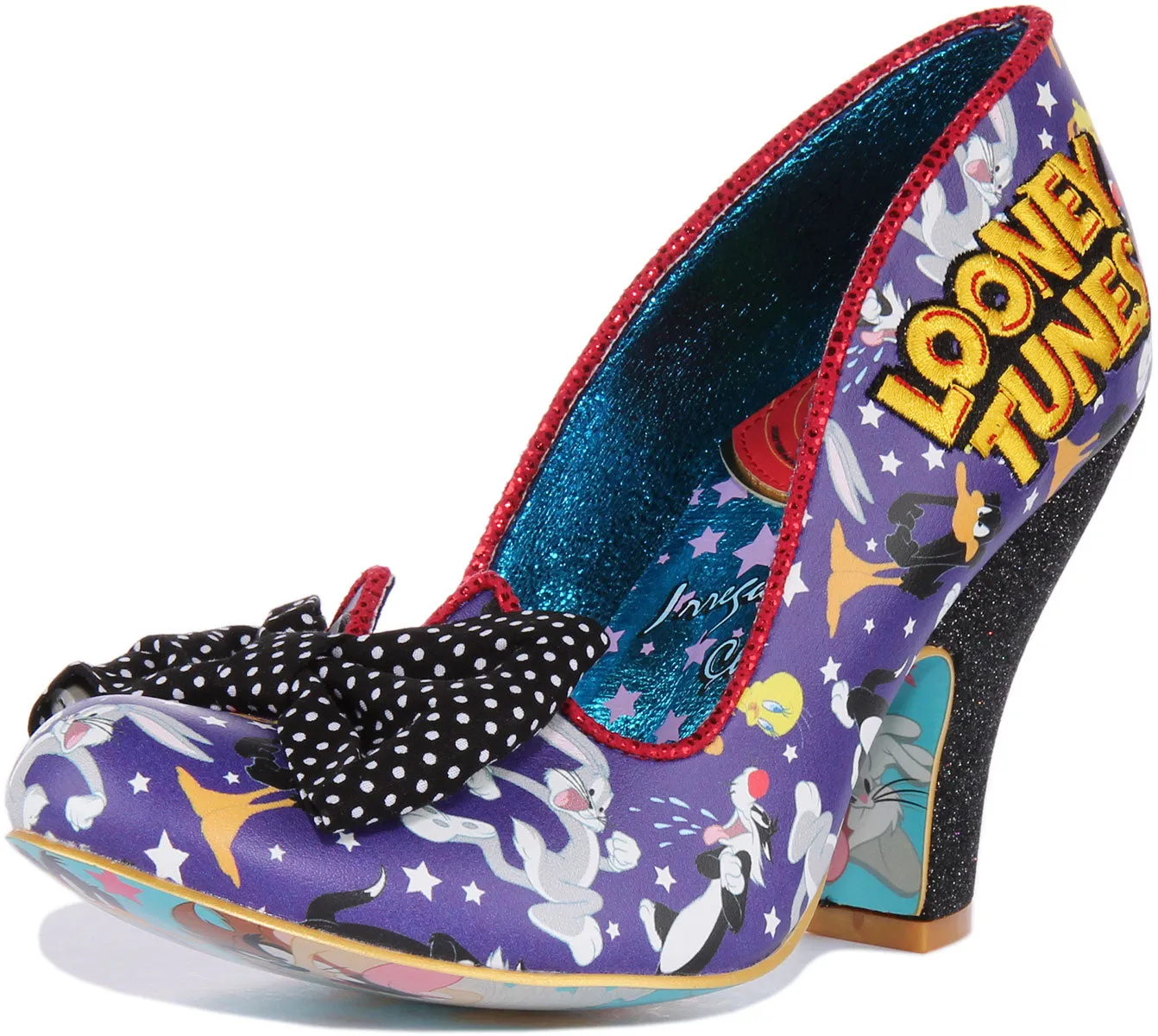Irregular Choice Looney Time In Purple For Women