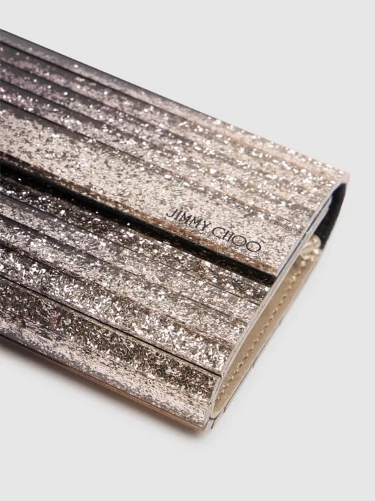 Jimmy Choo   Sweetie glittered clutch 