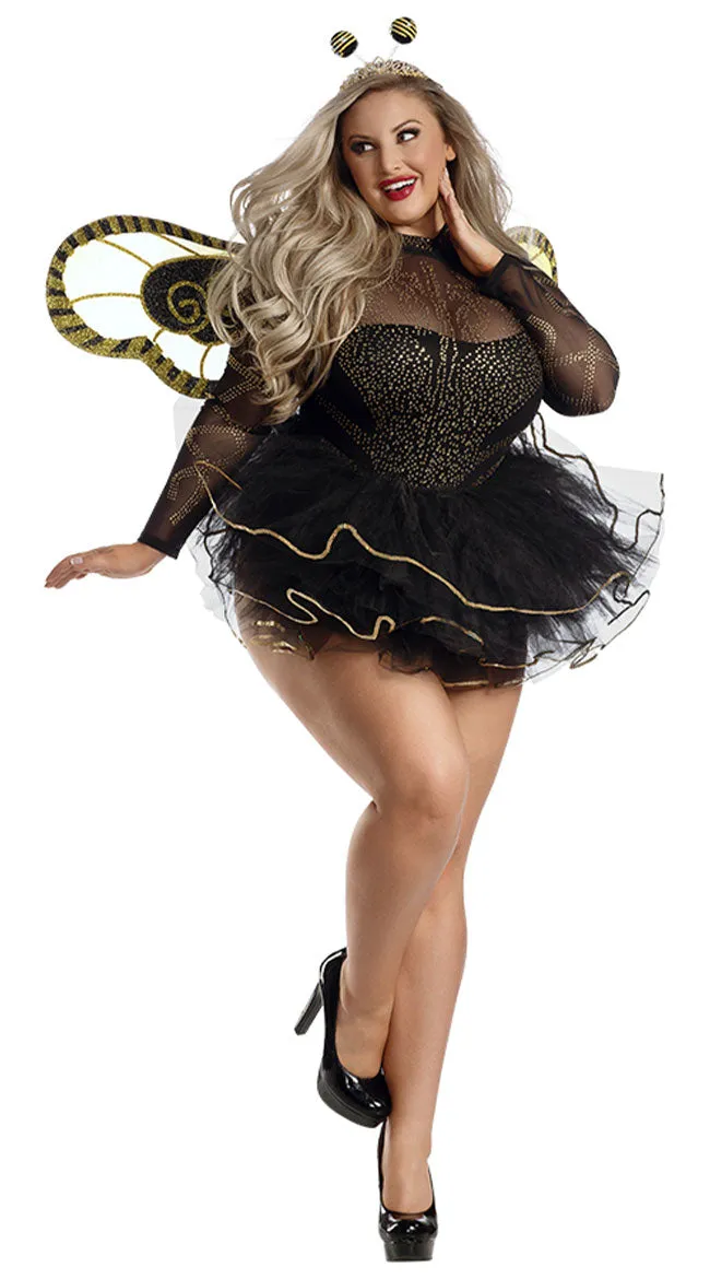 Plus Size Buzz Queen Costume
