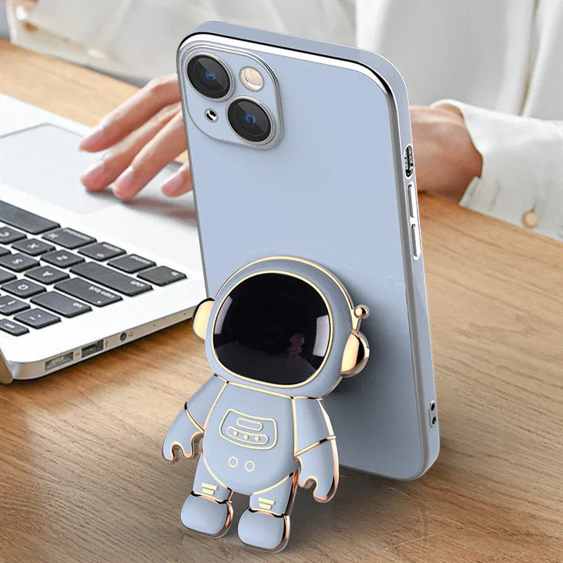 Spacewalk 3D Astronaut iPhone Case with Bracket | Brodtica.com