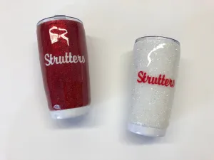 Strutters Glitter Tumblers